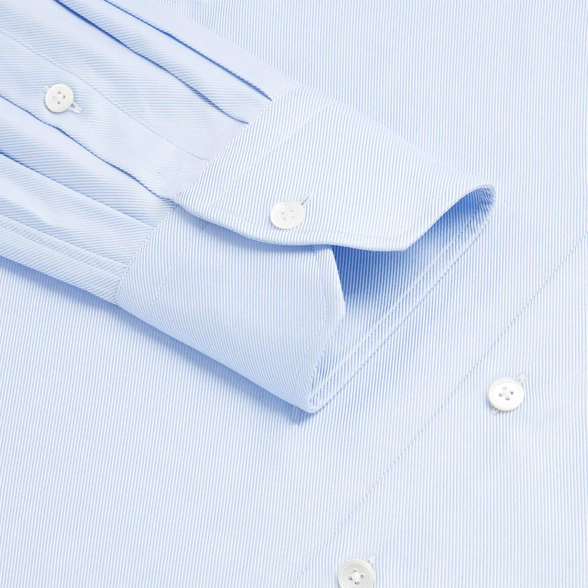 Pale Blue Slim Fit Royal Twill Formal Shirt