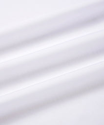 White Slim Fit Double Cuff Poplin Formal Shirt