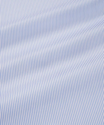 Pale Blue & White Tailored Fit Journey Twill Stripe Formal Shirt